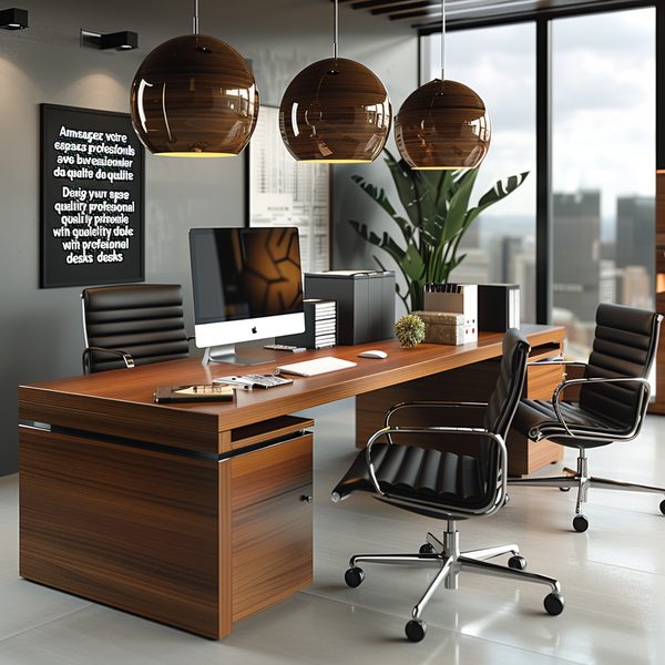 Aménagez votre espace avec des bureaux professionnels de qualité