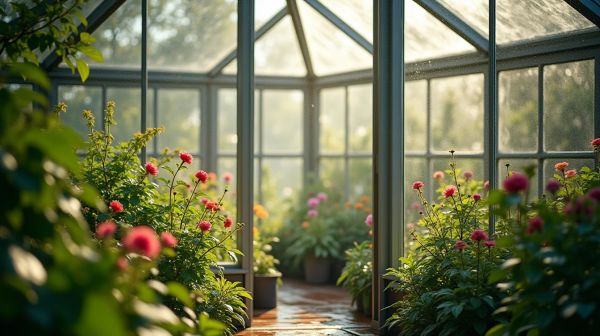 Choisir une serre de jardin en verre adaptée à vos besoins