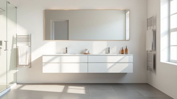 Optimiser votre espace avec un meuble de salle de bain adapté