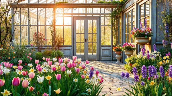 Top 5 serres en verre pour un jardin idéal au printemps